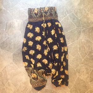 NWOT elephant pants